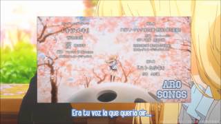 Shigatsu wa kimi no Uso Ending  Wacci  Kirameki Spanish FandubAcousticPiano [upl. by Alim]