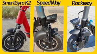 Smartgyro K2 vs Rockway vs Speedway ✅ COMPARATIVA y DIFERENCIAS  ¿Que patinete es mejor [upl. by Mendel402]