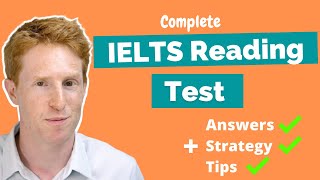 IELTS Reading Test  Full Test with Answers [upl. by Mcmurry624]