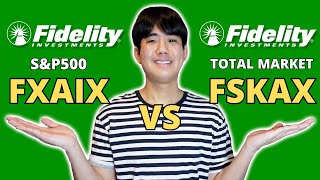 FXAIX vs FSKAX Which Fidelity Index Fund Is Better [upl. by Adey]