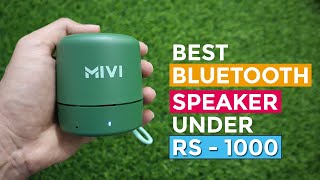 Best Bluetooth Speakers Under 1000  Mivi Play 5w Portable Bluetooth Speaker Review [upl. by Hercule]