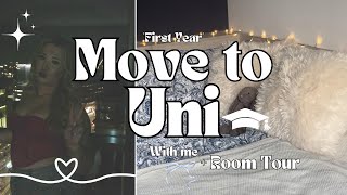 Move to uni with me  Uni Room Tour First Year [upl. by Auot320]