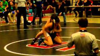 20102011 MA All State Final  103lb Christian Monserrat Methuen vs Eric Benevides Durfee [upl. by Akinod626]