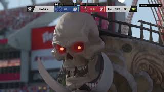 Madden NFL 23 Colts Vs Buccaneers Online Head to Head Multiplayer Gameplay [upl. by Rubma624]