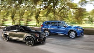 2020 Kia Telluride vs 2019 Subaru Ascent [upl. by Hartzke]