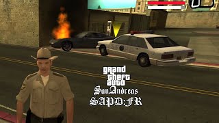 ZR350 Pursuit Through San Fierro GTA San Andreas SAPDFR [upl. by Nahttam]