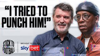 Roy Keane Goes Through All His Red Cards  Stick to Football EP 5 [upl. by Hogle]