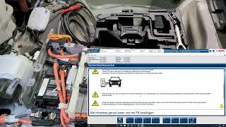 Isolationswiderstand in der HVBatterie mit quotAVL HVSafety 2000quot messen Achtung nur mit 3S [upl. by Rodama]