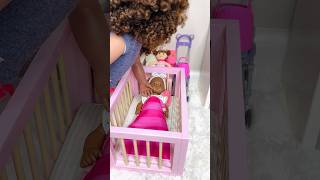 Mama And Baby Dolls Family Morning Routine Stories [upl. by Ramah]