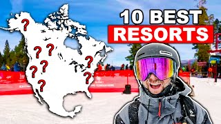 10 Best Ski Resorts In North America [upl. by Kcinom]