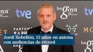 Jordi Rebellón 12 años en antena con audiencias de récord [upl. by Nyret]