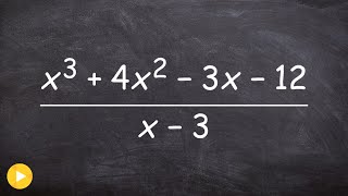 Dividing polynomials using long division [upl. by Nertie224]