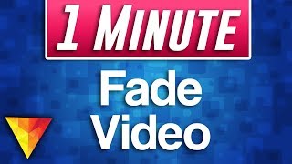 How to Fade in and Out Video in Hitfilm Express Fast Tutorial [upl. by Sink]