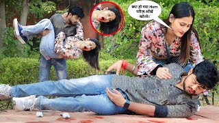 Bld Vomiting 😱  Prank Gone Wrong 💔❌️😱  Hem Yadav [upl. by Ahtimat295]