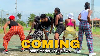 Naira Marley Ft Busiswa  Coming official video [upl. by Inoj624]