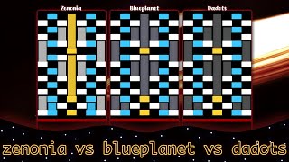 o2jam Blueplanet vs Zenonia vs Dadots  Lv127 Asymmetry ★1075 [upl. by Leoline]