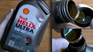 Shell Helix Ultra 5w40 original oil show [upl. by Chenay]