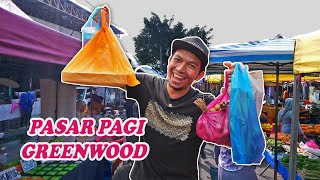 SARAPAN PAGI MERIAH Di Pasar Pagi Greenwood Gombak  JALANJALAN PASAR [upl. by Lucio]