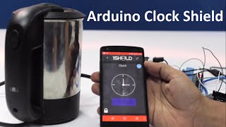 Build a smart coffee maker with Arduino and 1Sheeld Clock Shield Tutorial [upl. by Nallac]