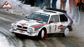 Rallye MonteCarlo 1986  Group B Passats de canto Telesport [upl. by Mada964]