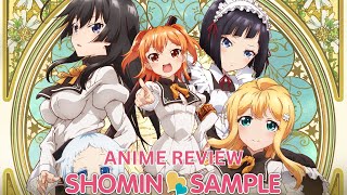 Shomin Sample Anime Review [upl. by Atteuqram]