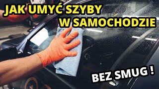 JAK UMYĆ SZYBY W SAMOCHODZIE  Szybkie Mycie Bez Smug [upl. by Arline]