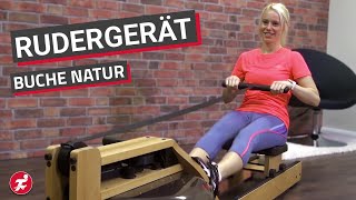 WaterRower Buche Natur  Produktvorstellung [upl. by Nahte729]