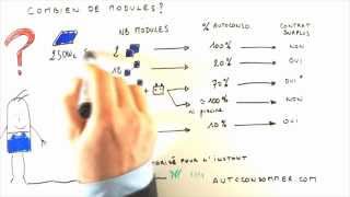 Combien de panneaux en autoconsommation photovoltaïque [upl. by Tingley]