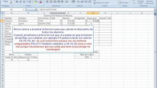 Excel  Función SI con calculo de porcentaje [upl. by Hannahsohs]