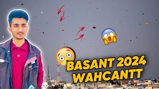 Wahcantt basant 2024 🥵❤️  Unexpected kites 🪁  Shahzaib vlogs [upl. by Atiuqcaj971]