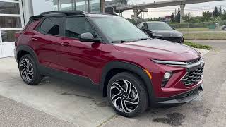 Red 2024 Chevrolet Trailblazer RS Review Calgary AB  Wolfe Calgary  79211108 [upl. by Curnin]