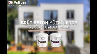 Brüt Beton Yüzeylere Boya Uygulamaları [upl. by Ruprecht139]