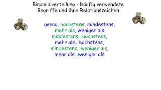 Verwendung der Begriffe höchstens mindestens in Binomialverteilungen  Mathematik  Stochastik [upl. by Carrelli]