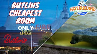 The cheapest room on the cheapest week Butlins Skegness  Natureland Seal Sanctuary Butlins day 1 [upl. by Anasus]