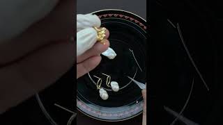 Handmade Baroque Pearl Earrings [upl. by Christiansen550]