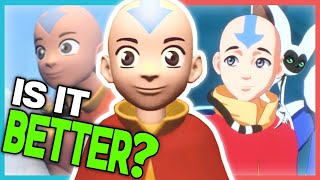 Is this fanmade game BETTER than Avatar The Last Airbender Quest for Balance [upl. by Attenej839]