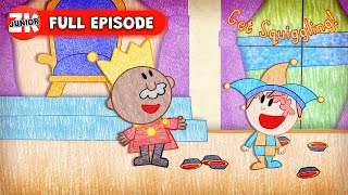 Letter J 🖍️  Get Squiggling Letters  Full Episode [upl. by Haidabo]