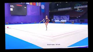 Panagiota LYTRA GREECE  HOOP AA  FIG World Cup in Faliro 2024 [upl. by Butcher]