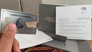 Unboxing Amex Platinum card  2023 [upl. by Oza]