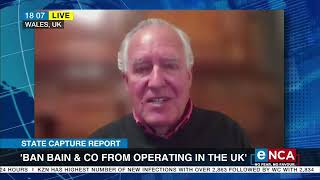 State capture report  Ban Bain amp Co from operating in the UK Lord Hain [upl. by Prestige]