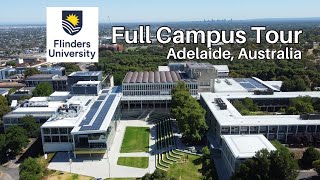 Flinders University Adelaide Australia Full Campus Tour  University Walking Tour [upl. by Nashbar261]