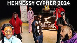 AMERICANS REACT TO HENNESSY CYPHER 2024 [upl. by Mctyre]