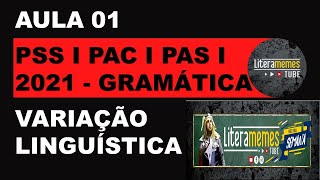 AULA 01  VARIAÇÃO LINGUÍSTICA [upl. by Jehias]