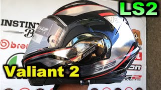 LS2 VALIANT 2 ESTE CASCO LO LLEVARE A LA RUTA 66 T1 E06 BLITZ RIDER MI NUEVO CASCO [upl. by Aicnelev]