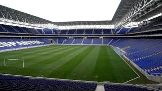 Nuevo estadio del RCD ESpanyol Cornellá  El Prat [upl. by Suedaht438]