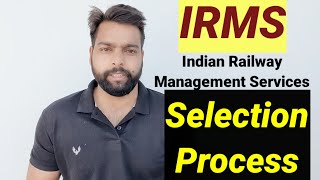 IRMS Recruitment process  Railways selections in group A services notification details explained [upl. by Kentigera]