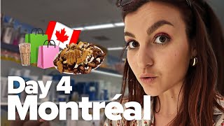 VLOG MONTRÉAL 🇨🇦  BEST poutine haul courses amp coffee spots [upl. by Guenna849]