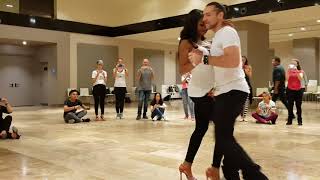 Isabelle amp Felicien  Kizomba Open Festival 2017 [upl. by Ocirred718]