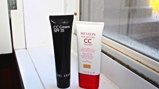 Revlon Age Defying CC Cream vs Bobbi Brown CC CreamGet Ready With Me [upl. by Apoor409]