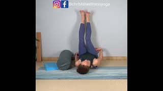 Yoga for Better Sleep Legs Up the Wall Yoga Pose for Improved Circulation goodnightyoga [upl. by Knoll]